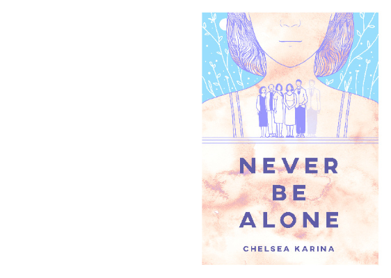 Sampul buku Never Be Alone